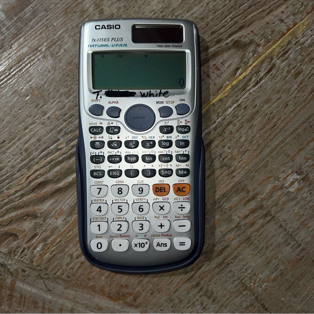 Casio Dark Gray Calculator